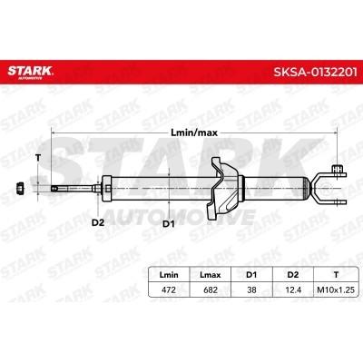 Amortyzator Stark SKSA-0132201 SKSA-0132201 - foto 3