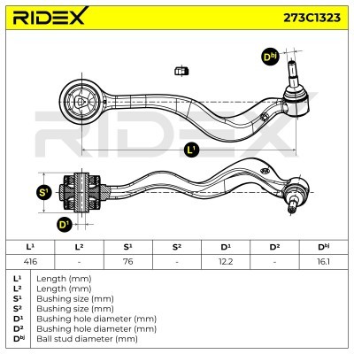 Wahacz RIDEX 273C1323 273C1323 - foto 6