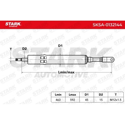 Amortyzator Stark SKSA-0132144 SKSA-0132144 - foto 5