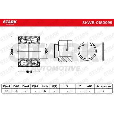 Łożysko Koła Stark SKWB-0180095 SKWB-0180095 - foto 6