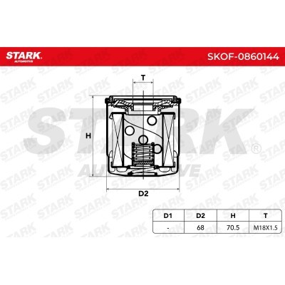 Filtr Oleju Stark SKOF-0860144 SKOF-0860144 - foto 5