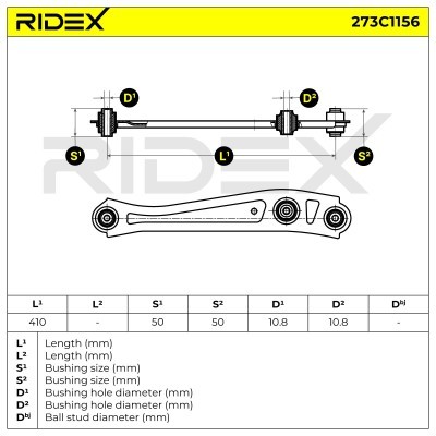 Wahacz RIDEX 273C1156 273C1156 - foto 7
