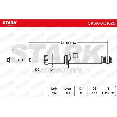 Amortyzator Stark SKSA-0131626 SKSA-0131626 - foto 3