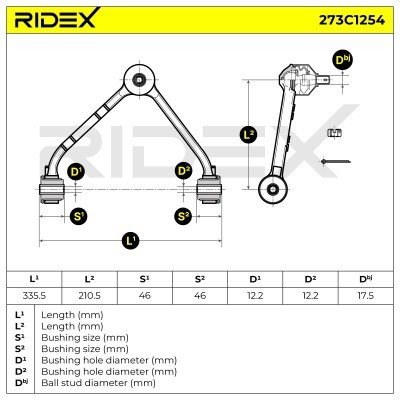 Wahacz RIDEX 273C1254 273C1254 - foto 5