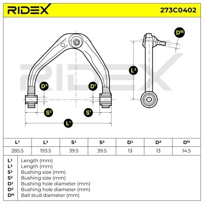 Wahacz RIDEX 273C0402 273C0402 - foto 5