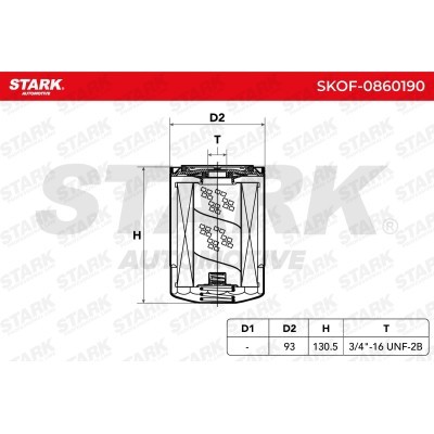 Filtr Oleju Stark SKOF-0860190 SKOF-0860190 - foto 6