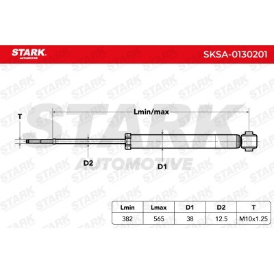 Amortyzator Stark SKSA-0130201 SKSA-0130201 - foto 3