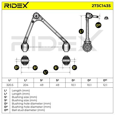 Wahacz RIDEX 273C1435 273C1435 - foto 8
