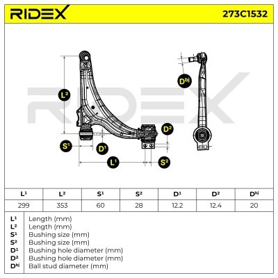 Wahacz RIDEX 273C1532 273C1532 - foto 5