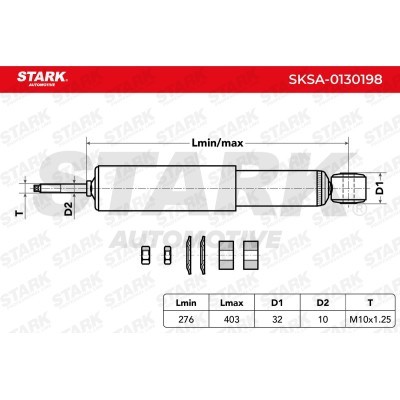 Amortyzator Stark SKSA-0130198 SKSA-0130198 - foto 3