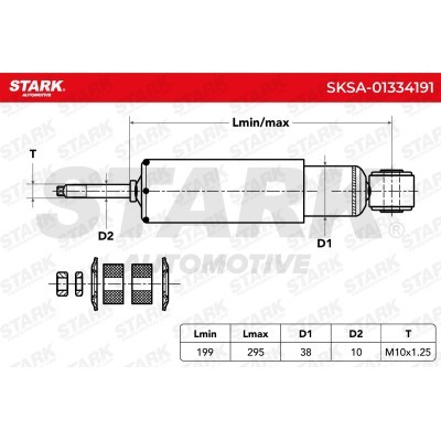 Amortyzator Stark SKSA-01334191 SKSA-01334191 - foto 6