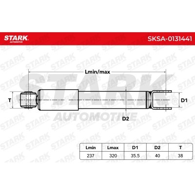 Amortyzator Stark SKSA-0131441 SKSA-0131441 - foto 4