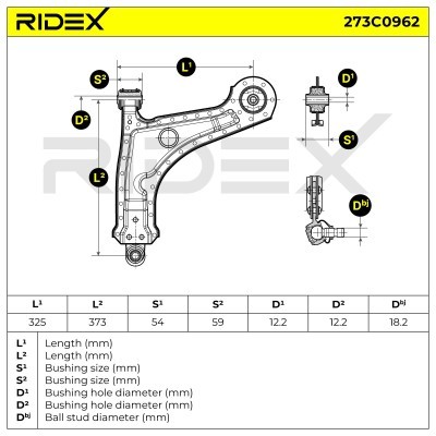 Wahacz RIDEX 273C0962 273C0962 - foto 6