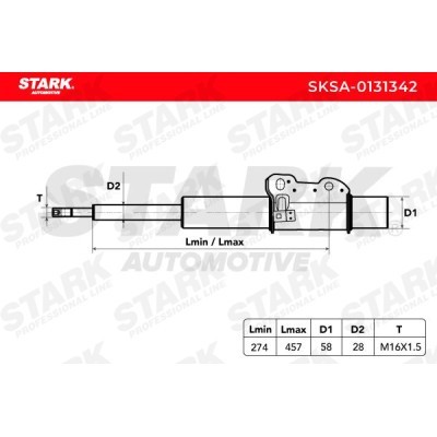 Amortyzator Stark SKSA-0131342 SKSA-0131342 - foto 3