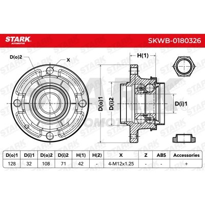 Łożysko Koła Stark SKWB-0180326 SKWB-0180326 - foto 3