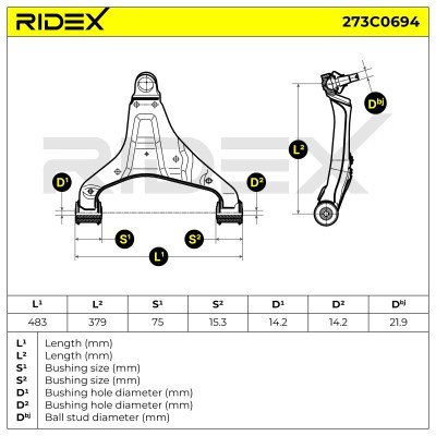 Wahacz RIDEX 273C0694 273C0694 - foto 5