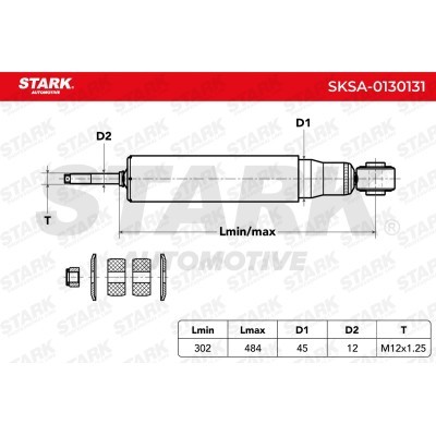 Amortyzator Stark SKSA-0130131 SKSA-0130131 - foto 3
