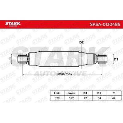 Amortyzator Stark SKSA-0130485 SKSA-0130485 - foto 3