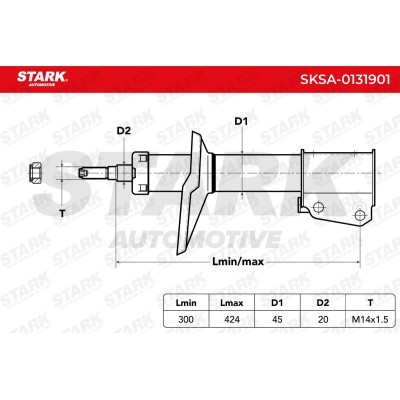 Amortyzator Stark SKSA-0131901 SKSA-0131901 - foto 3