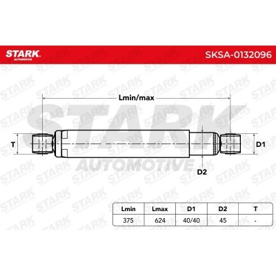 Amortyzator Stark SKSA-0132096 SKSA-0132096 - foto 5