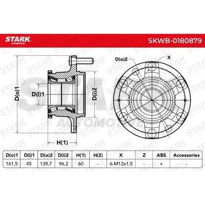 Łożysko Koła Stark SKWB-0180879 SKWB-0180879 - foto 5