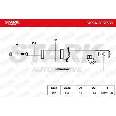 Amortyzator Stark SKSA-0131359 SKSA-0131359 - foto 3