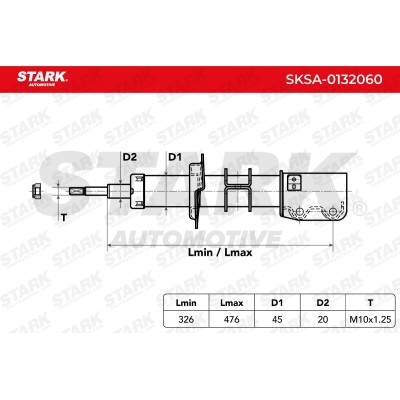 Amortyzator Stark SKSA-0132060 SKSA-0132060 - foto 3