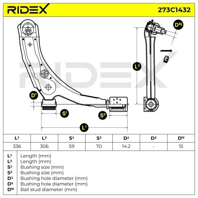 Wahacz RIDEX 273C1432 273C1432 - foto 7