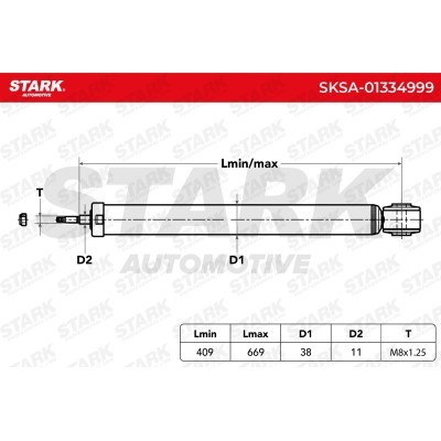 Amortyzator Stark SKSA-01334999 SKSA-01334999 - foto 6