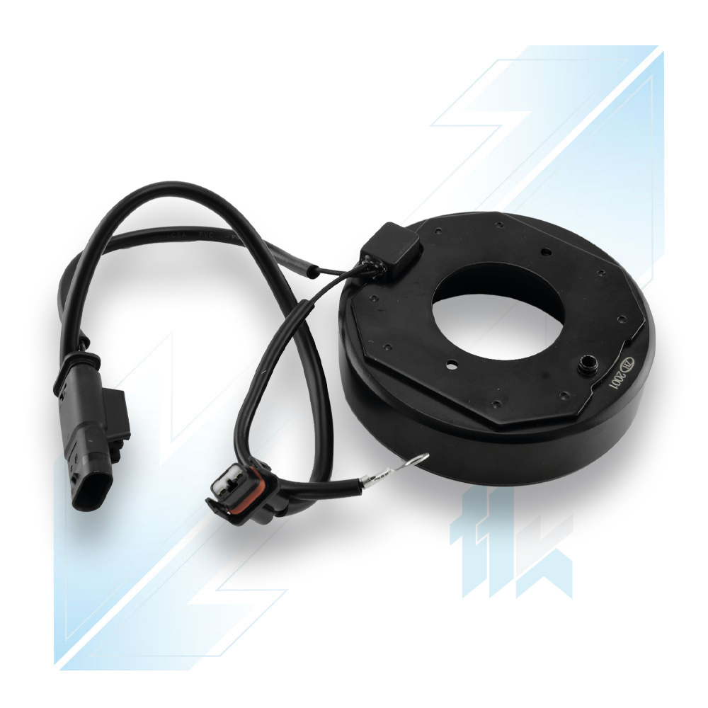 Elektromagnes Sprężarki Klimatyzacji DENSO 6SBU16C Mercedes, 12V 116D6B6202 - foto 2
