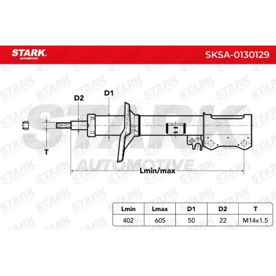 Amortyzator Stark SKSA-0130129 SKSA-0130129 - foto 3