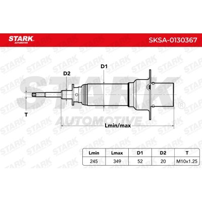 Amortyzator Stark SKSA-0130367 SKSA-0130367 - foto 3