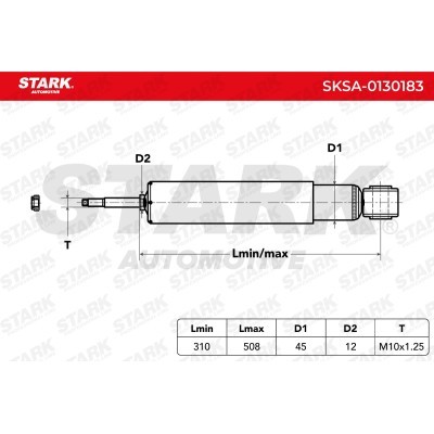 Amortyzator Stark SKSA-0130183 SKSA-0130183 - foto 3