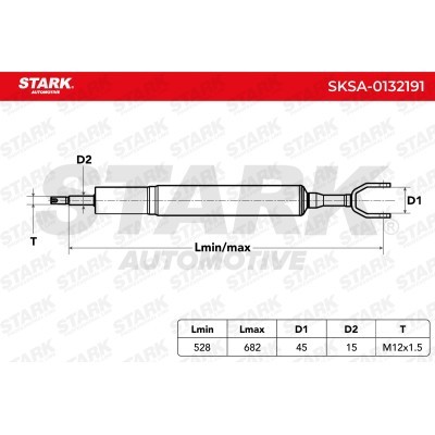 Amortyzator Stark SKSA-0132191 SKSA-0132191 - foto 2