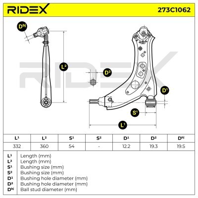 Wahacz RIDEX 273C1062 273C1062 - foto 6