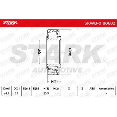 Łożysko Koła Stark SKWB-0180682 SKWB-0180682 - foto 5