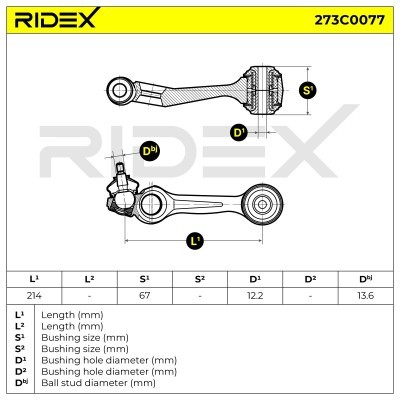 Wahacz RIDEX 273C0077 273C0077 - foto 4