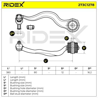 Wahacz RIDEX 273C1278 273C1278 - foto 5
