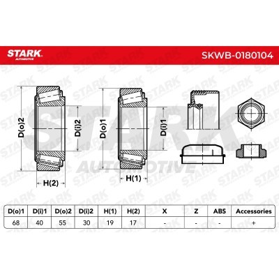 Łożysko Koła Stark SKWB-0180104 SKWB-0180104 - foto 11