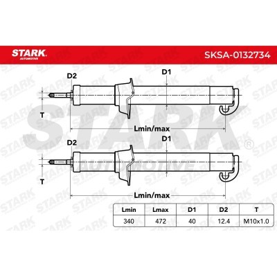 Amortyzator Stark SKSA-0132734 SKSA-0132734 - foto 4