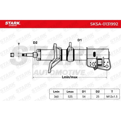 Amortyzator Stark SKSA-0131992 SKSA-0131992 - foto 7