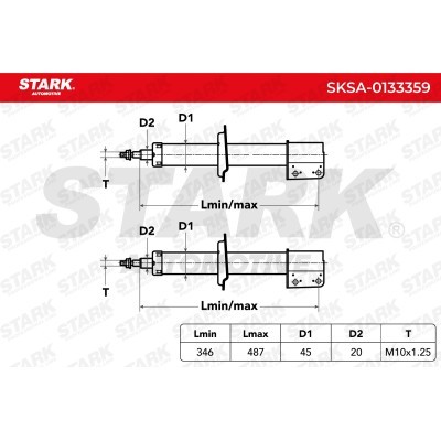 Amortyzator Stark SKSA-0133359 SKSA-0133359 - foto 6