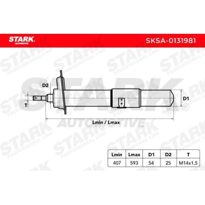 Amortyzator Stark SKSA-0131981 SKSA-0131981 - foto 3