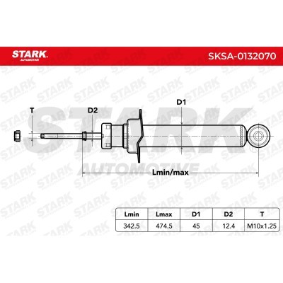 Amortyzator Stark SKSA-0132070 SKSA-0132070 - foto 5