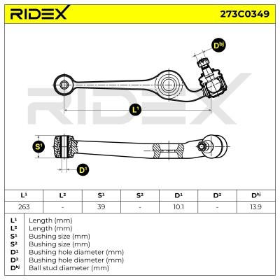 Wahacz RIDEX 273C0349 273C0349 - foto 5