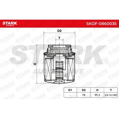 Filtr Oleju Stark SKOF-0860035 SKOF-0860035 - foto 5