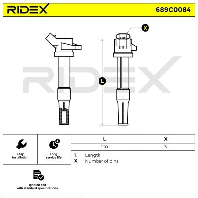 Cewka Zapłonowa RIDEX 689C0084 689C0084 - foto 4
