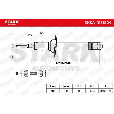 Amortyzator Stark SKSA-0131824 SKSA-0131824 - foto 3