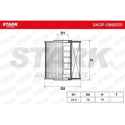 Filtr Oleju Stark SKOF-0860131 SKOF-0860131 - foto 5
