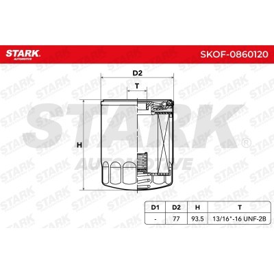 Filtr Oleju Stark SKOF-0860120 SKOF-0860120 - foto 5